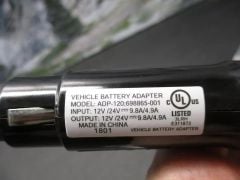 Vehicle ARAÇ Adaptor ADP-120698865-001 12v 9.8a