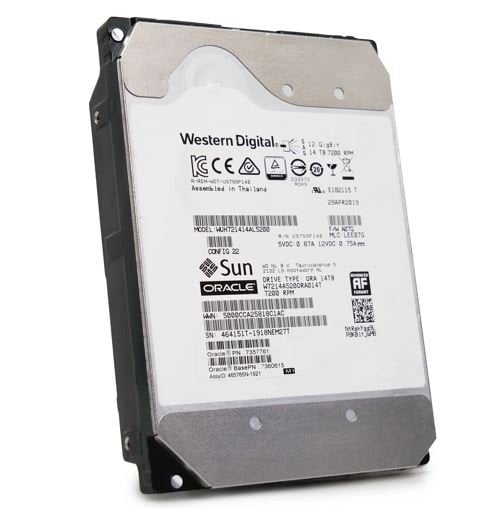 WD WUH721818AL5200 Ultrastar DC HC550 18TB 7.2k sas-12gbps 512mb 512e 3.5inch Hdd